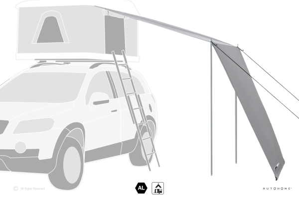 2 Тент-маркиза для автопалатки AUTOHOME MAGGIOLINA AIRLANDER/AIRTOP