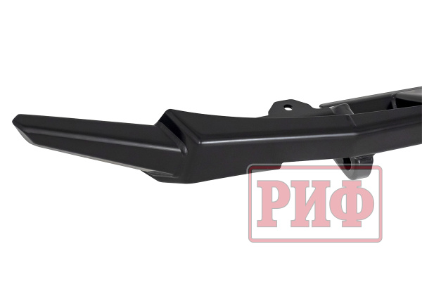 Бампер РИФ силовой передний/защита штатного бампера Mitsubishi Pajero Sport 2015-2020 с защитой радиатора