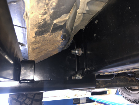 Пороги РИФ силовые Toyota Fortuner 2015+