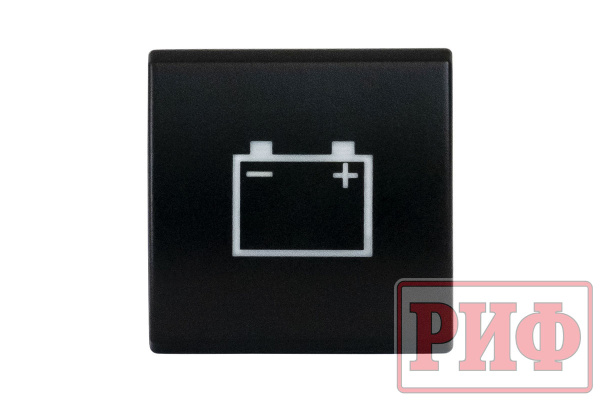 Кнопка ВКЛ/ВЫКЛ, белый, BATTERY TOYOTA 22x22