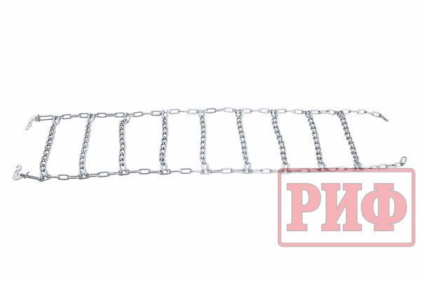 Цепи противоскольжения РИФ Вилочный погрузчик "лесенка" 30 мм, 8.15x15 (к-т 2 шт.)