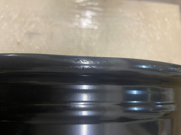 1 Диск усиленный Тойота Ниссан стальной черный 6x139,7 8xR15 d110 ET-19 (уценка)