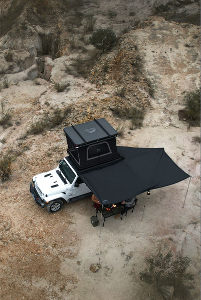 4 Маркиза автомобильная Wild Land веерная 2,4х2,2 м (левая)