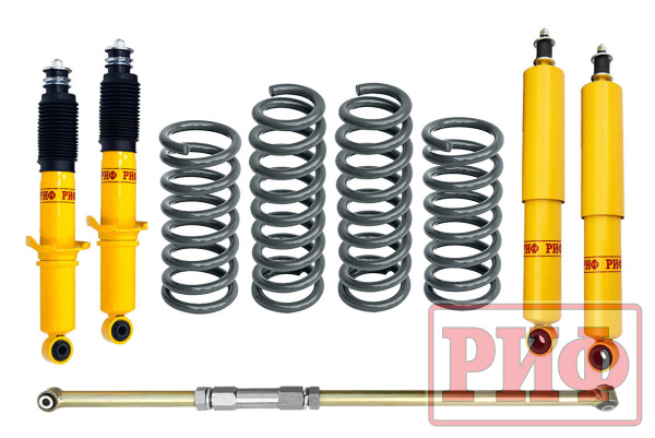 Лифт-комплект РИФ Toyota 4Runner (кузов 185) 1996-2002 мягкий Лифт-комплект РИФ Toyota 4Runner (кузов 185) 1996-2002 мягкий