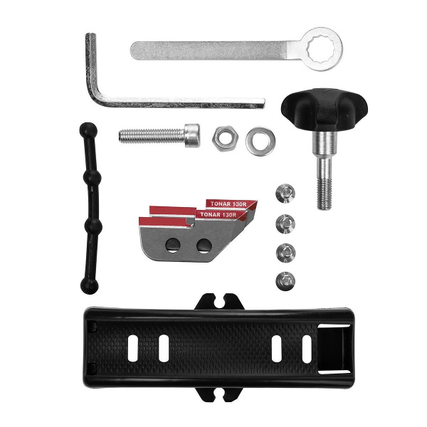 1 Комплект под мотобур шнек ТОНАР MOTOSHTORM 130R+адаптер АШ-02+молоточек