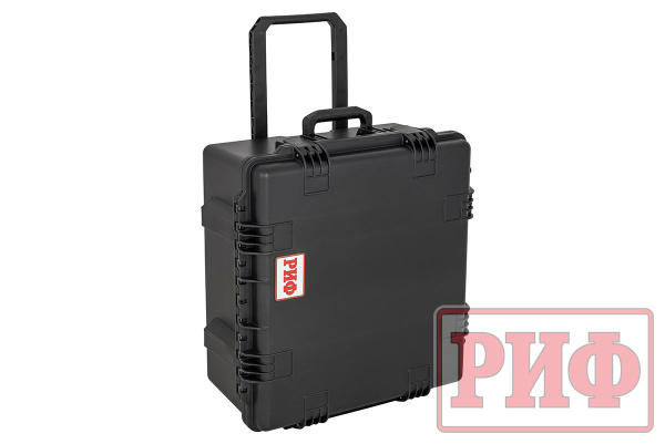 Кейс защитный ударопрочный РИФ 632x602x333 мм на колесах с телескопической ручкой IP67