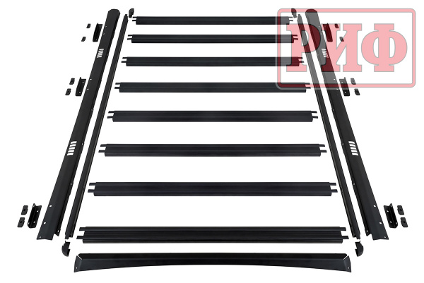 Багажник экспедиционный (платформа) алюминиевый РИФ 1350x2080 мм для TANK 300 (с крепежом)