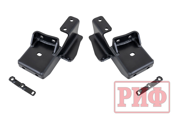 Бампер РИФ силовой передний Mitsubishi Pajero Sport 2021+ с возможностью установки лебедки