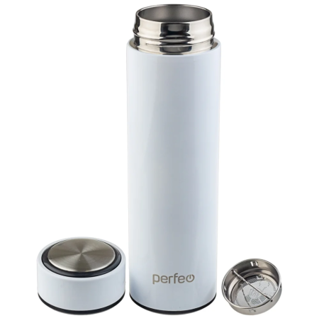 2 Термос PERFEO 450 мл, с термодатчиком, белый