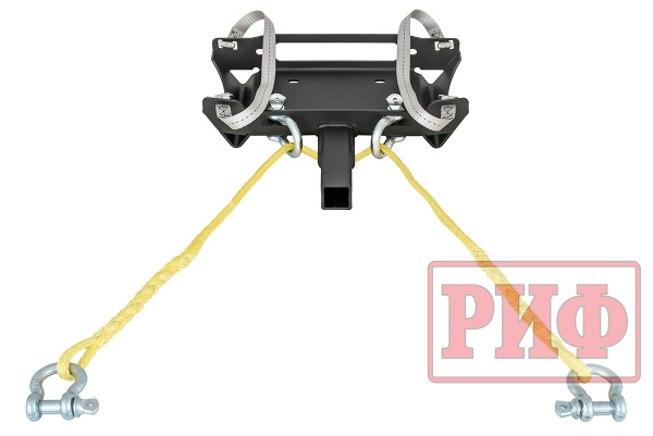 Площадка съёмная РИФ для переносной лебёдки под квадрат, облегчённая, с ручками