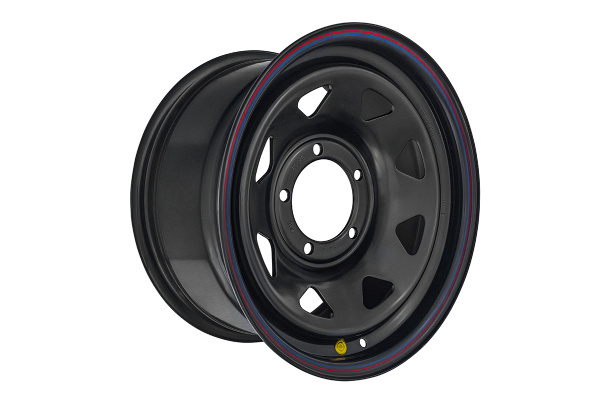 Диск усиленный УАЗ стальной черный 5x139,7 8xR16 d110 ET+15 (треуг. мелкий)