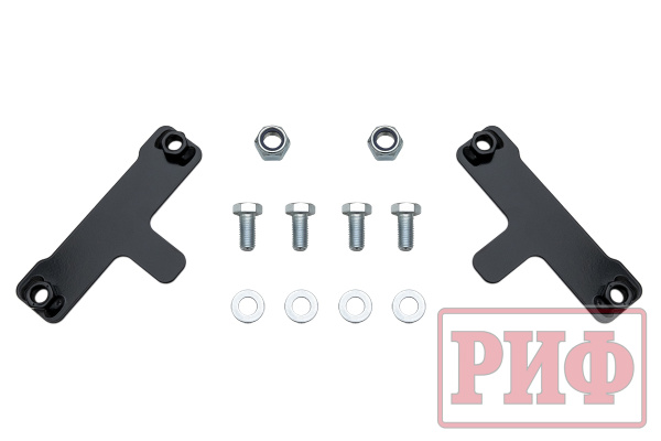 Пороги РИФ силовые УАЗ Пикап 2015+ лифт 65 мм
