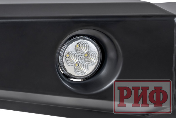 Бампер РИФ силовой передний Toyota Land Cruiser 105 с доп. фарами без защитной дуги