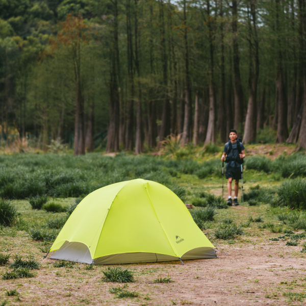 2 Палатка Naturehike Star Trails EXT Si 1-местная, алюминиевый каркас, сверхлегкая, желтая 2 Палатка Naturehike Star Trails EXT Si 1-местная, алюминиевый каркас, сверхлегкая, желтая
