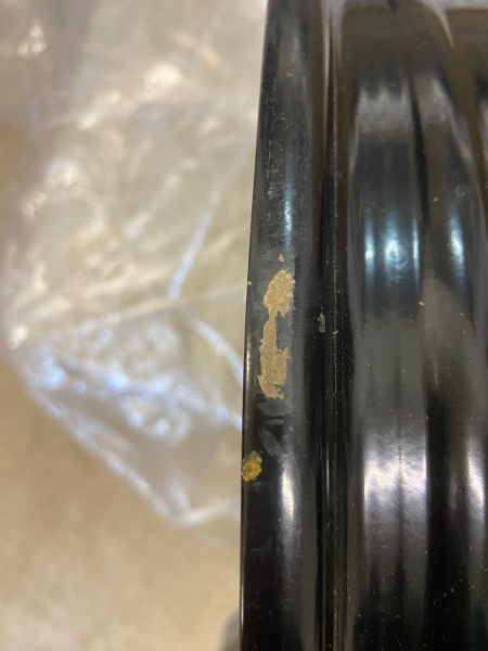 2 Диск усиленный Тойота Ниссан стальной черный 6x139,7 8xR15 d110 ET-19 (треуг. мелкий) (уценка)