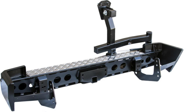 Бампер РИФ задний TAGAZ Tiger  с фаркопом и калиткой