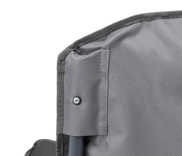 Кресло NISUS складное серое 150 кг.