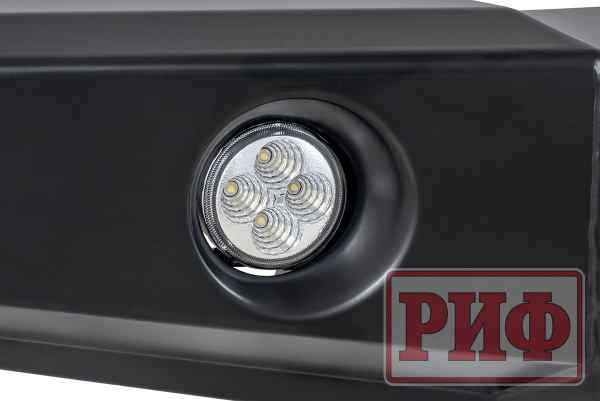 Бампер РИФ передний Ford Ranger T6 c доп. фарами