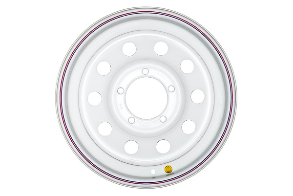 Диск УАЗ стальной белый 5x139,7 7xR16 d110 ET+15 Диск УАЗ стальной белый 5x139,7 7xR16 d110 ET+15