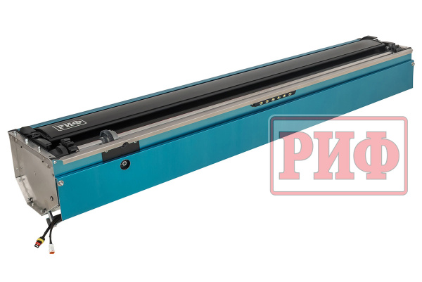 Крышка кузова РИФ для Changan Hunter Plus, роллета раздвижная с электроприводом 1650х1666 мм, алюминиевая, черная