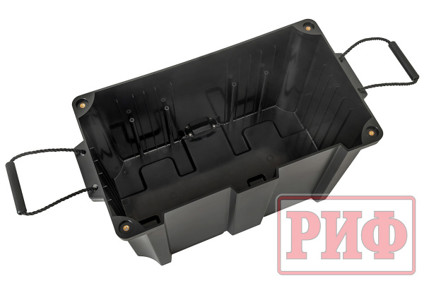 Бокс аккумуляторный 2xUSB, 2x12В, вольтметр с индикацией 420х250х330