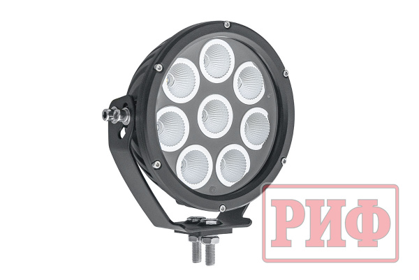 Светодиодная фара водительского света РИФ 180 мм 80W (уценка)