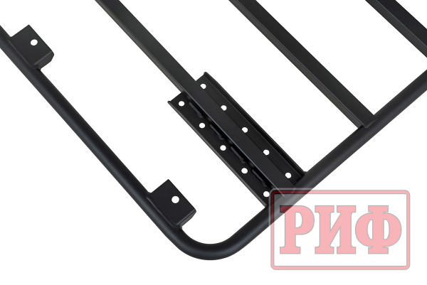 Багажник (платформа без крепежа) РИФ 1200x1400 мм пикапы, Нива (4 опор.)