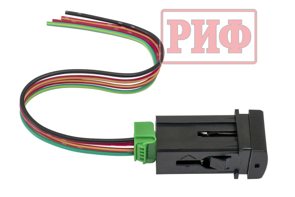 Кнопка ВКЛ/ВЫКЛ, голубой, WINCH POWER TOYOTA 22x22