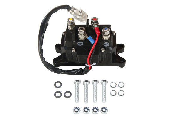 Лебёдка электрическая 12V Runva 3500A lbs 1588 кг (кевлар)