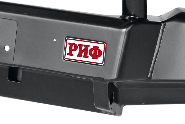 Бампер РИФ передний УАЗ Буханка усиленный, c площ. под лебёдку, с низкой защитной дугой, лифт 65 мм