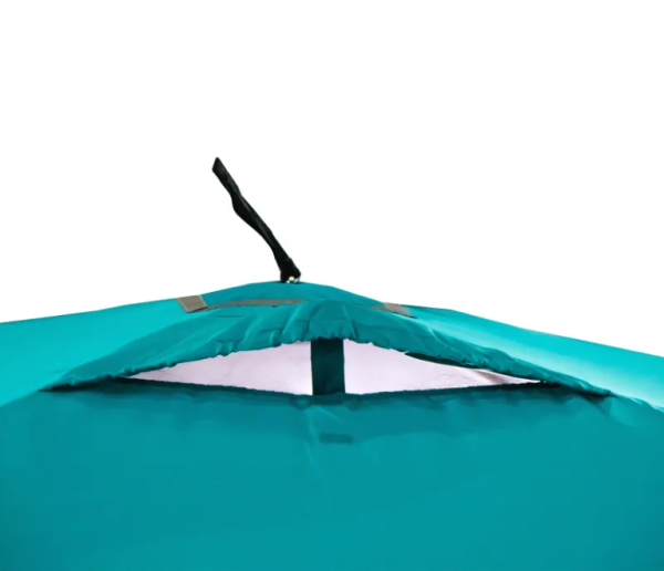 Шатер "СЛЕДОПЫТ" быстросборный, 5 стен, h-2,30 м, 3,4х3,25 м, S по полу 7,6 кв.м, цв. WATERFALL