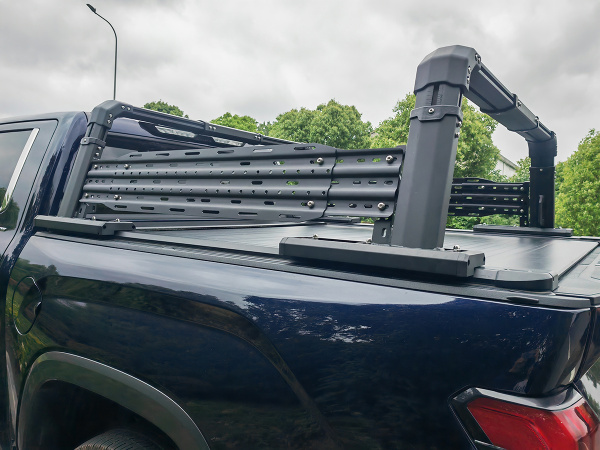 Силовой каркас-кунг Baja Racing (тип А) с 2-мя малыми раздвижными боковыми панелями Mitsubishi L200, Isuzu D-MAX, Nissan Navara