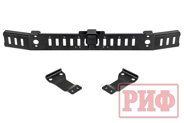Фаркоп РИФ передний (переходник) для съёмной лебёдки с защитой радиатора на ГАЗ Соболь NN