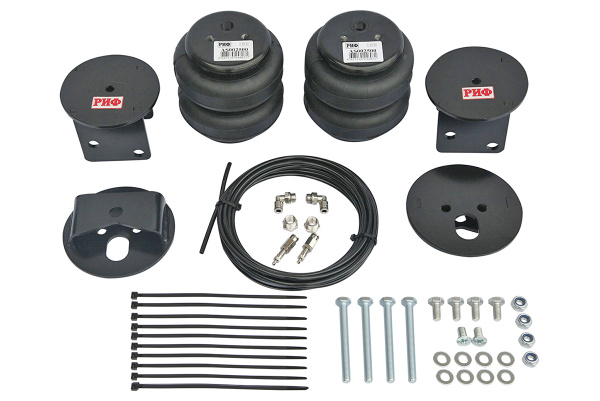 Пневмоподвеска РИФ для Mitsubishi L200 2005-2015 на задний мост для стандартной подвески