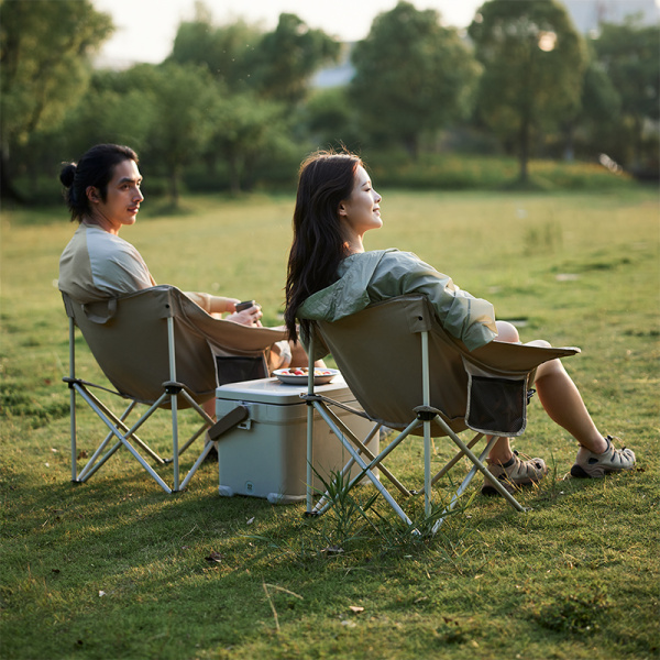 3 Кресло туристическое Naturehike Stellaluna T01 складное, 80х53х66 см, до 110 кг, бежевое