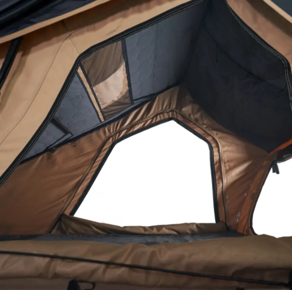 Палатка на крышу автомобиля Wild Land Bush Cruiser 140 V2 Pro, с лестницей