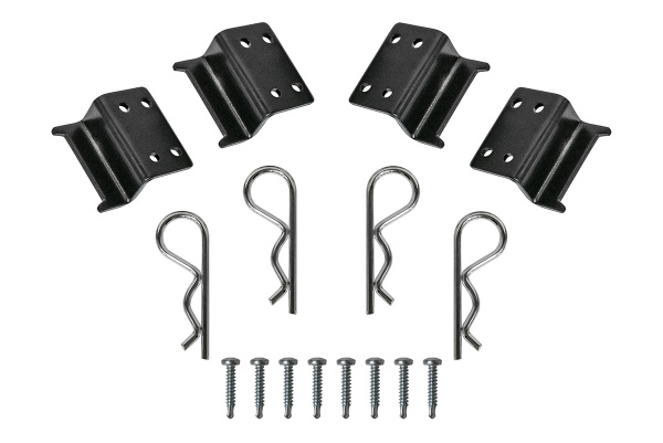 Крышка кузова Nissan Navara 2004-2015 трёхсекционная, алюминиевая, черная