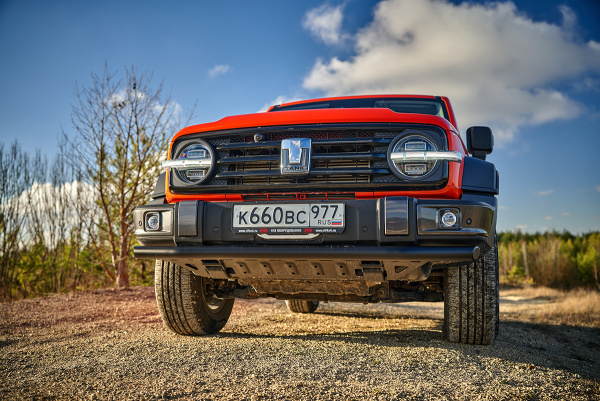 Бампер РИФ силовой передний/защита штатного бампера TANK 300 c защитой радиатора (устанавливается только с площадкой RIFT30-30000)
