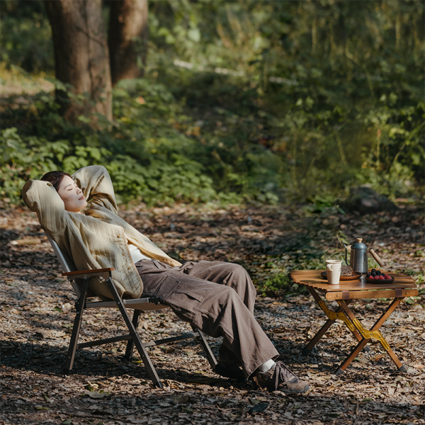 Кресло туристическое Naturehike Xing wang T01 складное 53х63х83 см, нагрузка до 150 кг, бежевое