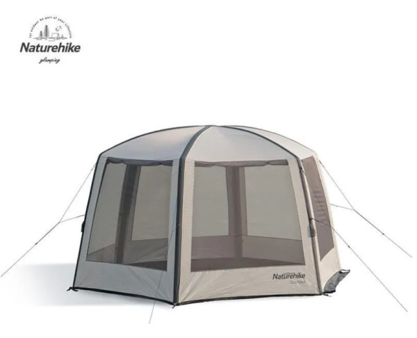 Палатка-шатер Naturehike, надувной каркас, золотистый