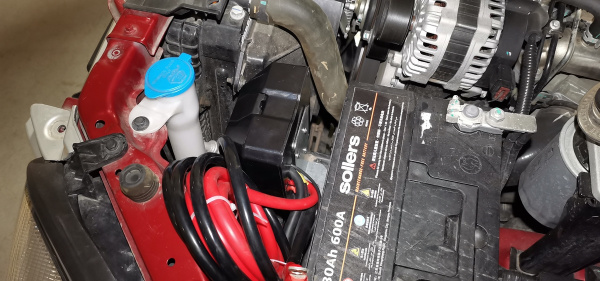 Площадка РИФ под лебёдку в штатный бампер JAC T6, SOLLERS ST6