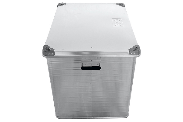 Ящик алюминиевый РИФ с замком 782х585х622 мм (ДхШхВ) Ящик алюминиевый РИФ с замком 782х585х622 мм (ДхШхВ)