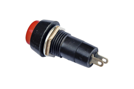 Кнопка КРУГЛАЯ МАЛАЯ, красный