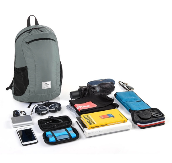 Рюкзак туристический Naturehike Yunyan 18 л, с силиконовой пропиткой, зеленый