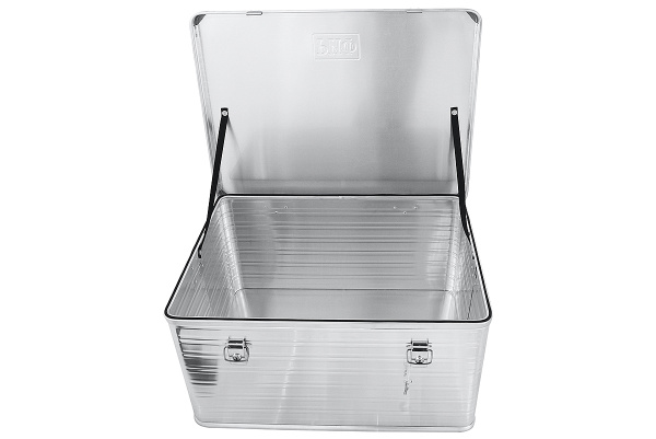 Ящик алюминиевый РИФ с замком 782х585х412 мм (ДхШхВ) Ящик алюминиевый РИФ с замком 782х585х412 мм (ДхШхВ)