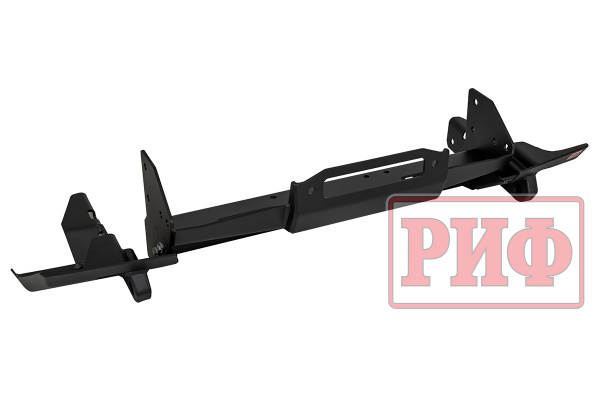 Полубампер РИФ с площадкой под лебедку, защитой радиаторов и буксирными проушинами для TANK 400