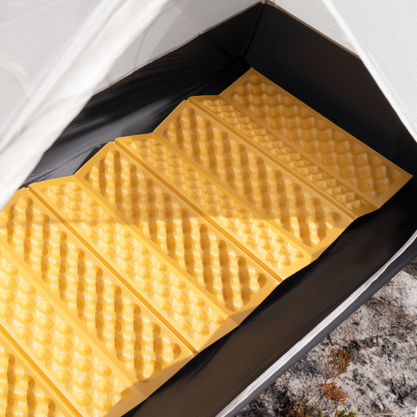 Коврик туристический Naturehike 185х65х2,5 см. IXPE, желтый