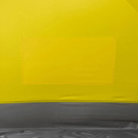 93 Палатка зимняя PREMIER Куб-2, желтый/серый