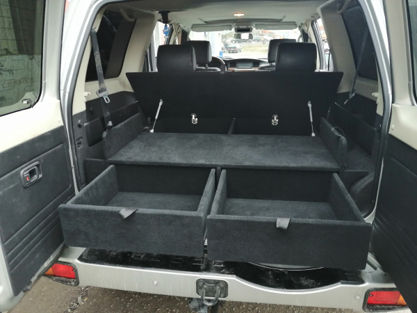 Органайзер в багажник "Экспедиция" для Nissan Patrol Y61