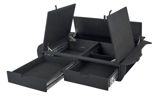 Органайзер в багажник для Toyota Fortuner (2 выдвижных ящика) с 2015-2023